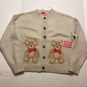 Coco & Shay Beige Knit Cardigan